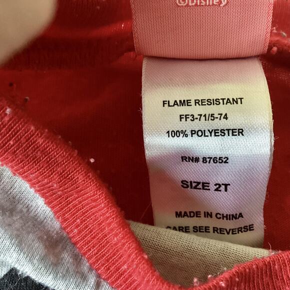 Disney Mickey Mouse Pajama Top - Picture 3 of 4